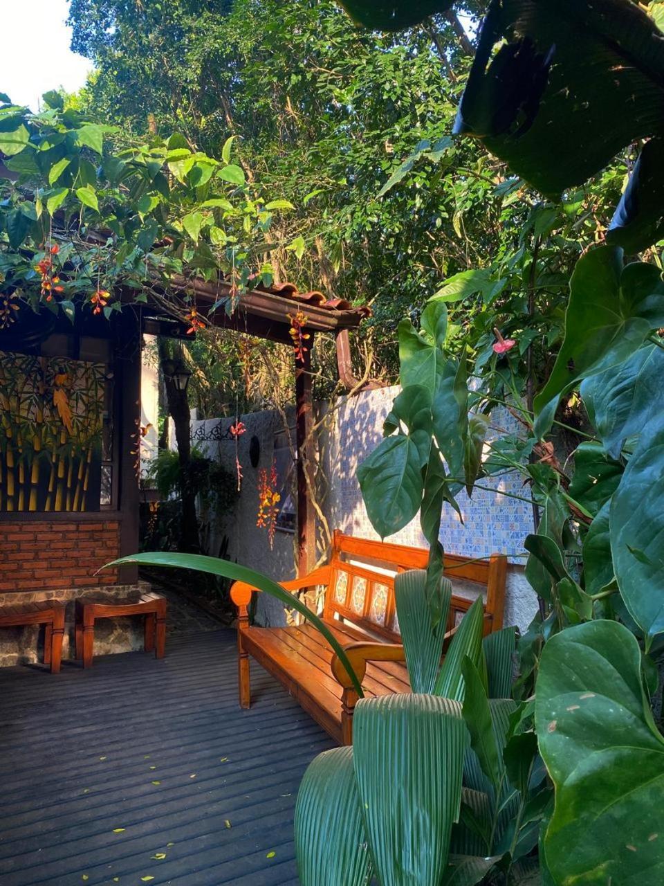 Aratinga Inn Vila do Abraao ภายนอก รูปภาพ