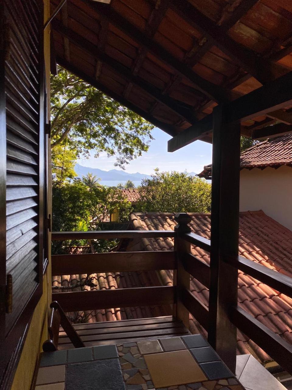 Aratinga Inn Vila do Abraao ภายนอก รูปภาพ