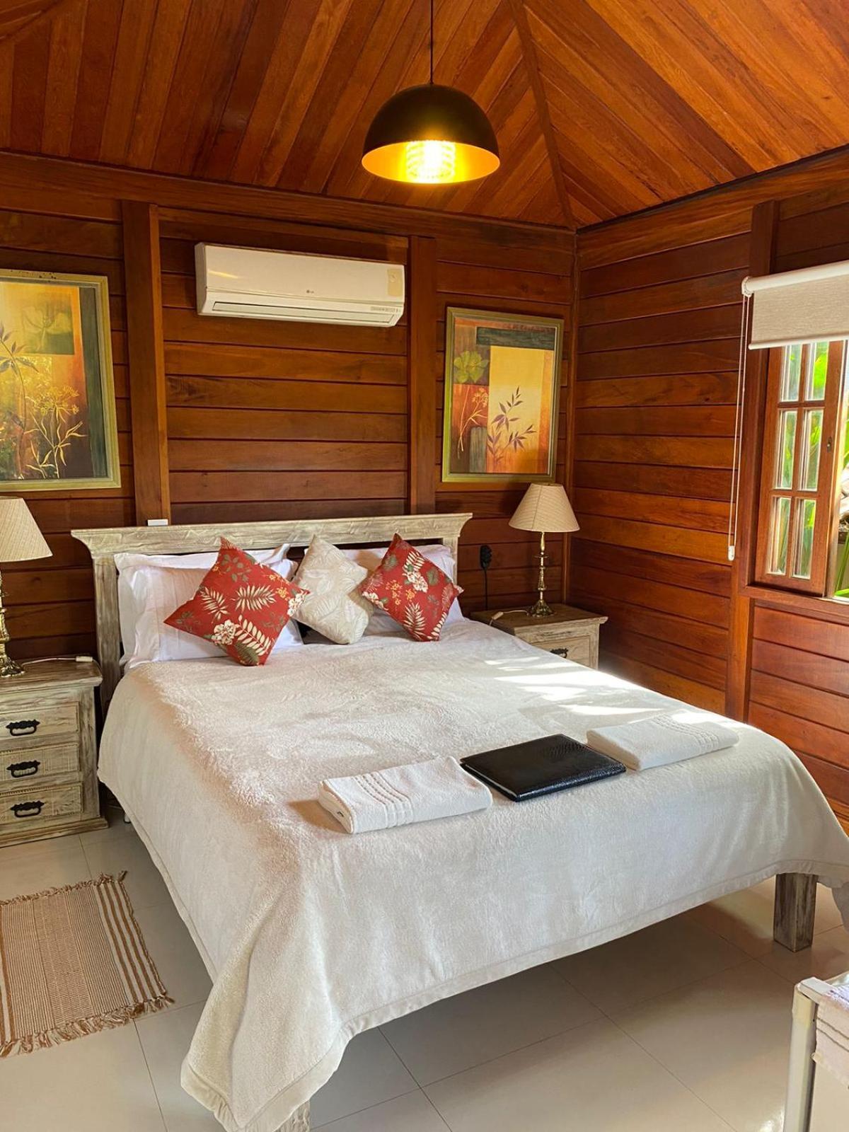 Aratinga Inn Vila do Abraao ภายนอก รูปภาพ