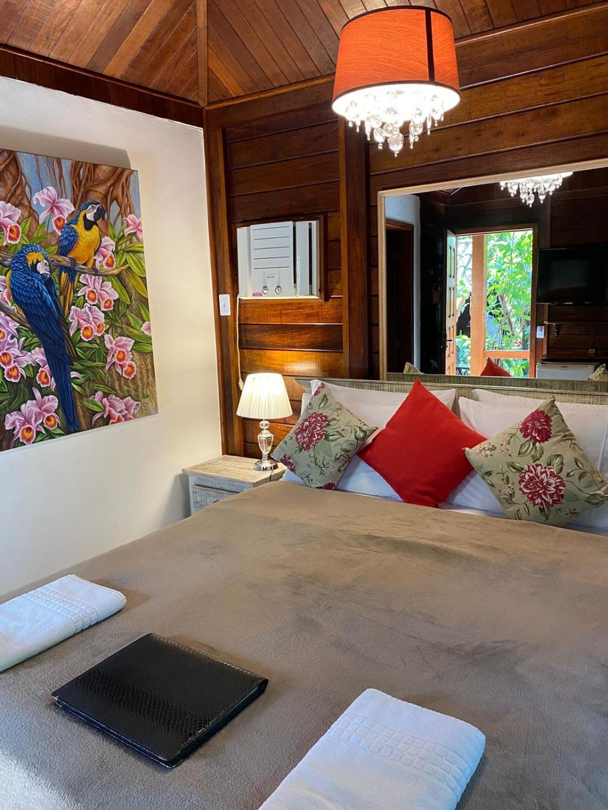 Aratinga Inn Vila do Abraao ภายนอก รูปภาพ
